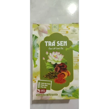 Trà Sen Gạo Lứt Linh Chi Mộc Tâm (Hộp 30 Gói Túi Lọc) - Trà Thảo Mộc Thanh Nhiệt, Giúp Ngủ Ngon, Hỗ Trợ Giữ Dáng Eo Thon