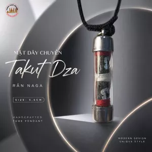 Mặt Dây Chuyền Ống Trang Trí Takut Dza Ran naga 7cm – Tối Giản Và Tinh Tế