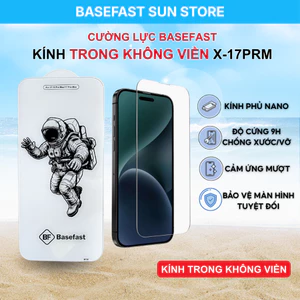 Kính Cường Lực Không Viền Basefast Trong Suốt Dán Màn Hình Trước Cho X-17PRM