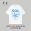 Áo thun Unisex mùa hè, áo thun đi biển Hàn Quốc, mát mẻ cho Nam Nữ, Trẻ Em, Gia Đình - Uni Tee I U120