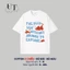 Áo thun Unisex mùa hè, áo thun đi biển Hàn Quốc, mát mẻ cho Nam Nữ, Trẻ Em, Gia Đình - Uni Tee I U120