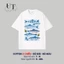 Áo thun Unisex mùa hè, áo thun đi biển Hàn Quốc, mát mẻ cho Nam Nữ, Trẻ Em, Gia Đình - Uni Tee I U120