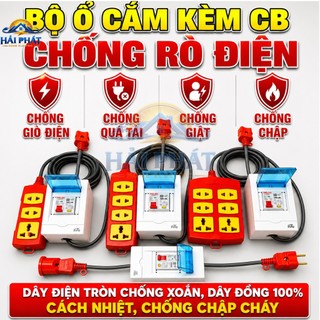 Bộ Chống Giật Và Ổ Điện Chịu Tải Chống Giật Chống Chập Và Chống Quá Tải