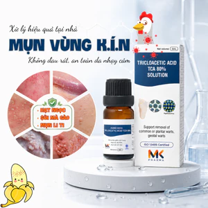 Dung Dịch Xử Lý Hạt Ngọc, Sùi Mào Gà MK TCA ( Che Tên )