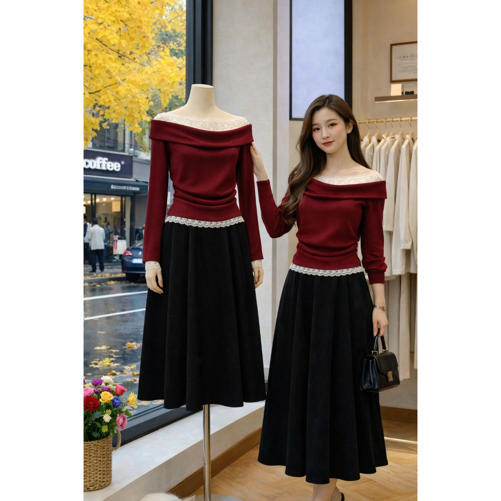 Áo Bigsize Nữ Tú Mỡ Áo Thun Bigsize Lệch Vai Phối Ren Thiết Kế Trẻ Trung Đi Chơi Đi Tiệc Đủ Size 45-80kg AT0098 | BigBuy360 - bigbuy360.vn
