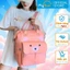 Balo bỉm sữa cho mẹ và bé đựng đồ bỉm sữa tã hình MySun Teddy