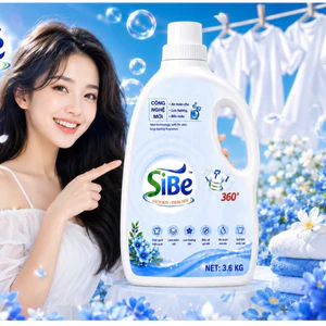 NƯỚC GIẶT XẢ SiBE 8in1 hương nước hoa mua 3 tặng 1