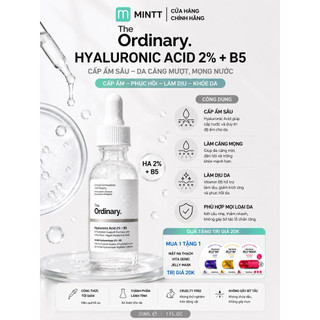 [CHÍNH HÃNG] Serum ngừa mụn, sáng da, se khít, Giảm mụn Niacinamide 10% + Zinc 1% The Ordinary 30ml