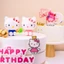 MÈO HELLO KITTY trang trí bánh sinh nhật, mèo kitty trang trí DUHA 039