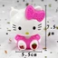 COMBO 10 MÈO Hello Kitty cao trang trí bánh sinh nhật, mô hình mèo thỏ tai dài cỡ lớn DUHA 039