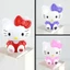 COMBO 10 MÈO Hello Kitty cao trang trí bánh sinh nhật, mô hình mèo thỏ tai dài cỡ lớn DUHA 039
