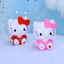 COMBO 10 MÈO Hello Kitty cao trang trí bánh sinh nhật, mô hình mèo thỏ tai dài cỡ lớn DUHA 039