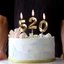 COMBO 5 Nến Số Sinh Nhật Nhũ Bạc Phong Cách Hiện Đại (Silver Diamond Digital Candle) DUHA 045