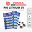 Pin Lithium CR 3V Cho Remote Xe & TPMS – CR2032/CR2025/CR2016/CR1616/CR1220 –Chất Lượng Cao, Giá Tốt