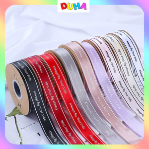 Ruy Băng 2.5cm VIỀN chữ always your by side, dài 40Y DUHA 054