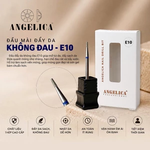 Đầu Mài Khoé Không Đau E10 Angelica - Loại Bỏ Da Chết Da Thừa Đi Sạch Trong Da