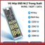 Box Ổ Cứng M.2 NVMe NGFF Hộp Đựng Ổ Cứng SSD Trong Suốt Type C 10Gbps Tốc Độ Cao Dual Protocol