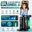 Gimbal Q04 Cảm Biến Khuôn Mặt Quay 360 Độ Điều Khiển Chụp Ản Từ Xa, Lắp Được Chân Và Đèn LED Trợ Sáng