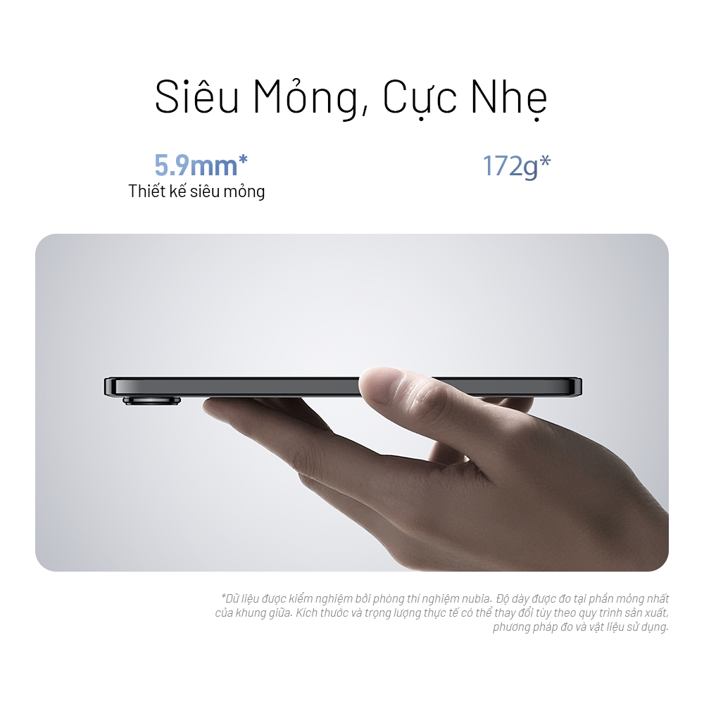 Điện thoại Nubia Air 5G 8GB/256GB Màn AMOLED 120Hz Chip Unisoc T8300 Pin 5000mAh Bảo hành chính hãng | BigBuy360 - bigbuy360.vn