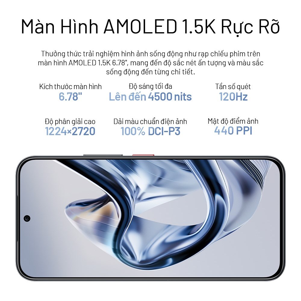 Điện thoại Nubia Air 5G 8GB/256GB Màn AMOLED 120Hz Chip Unisoc T8300 Pin 5000mAh Bảo hành chính hãng | BigBuy360 - bigbuy360.vn