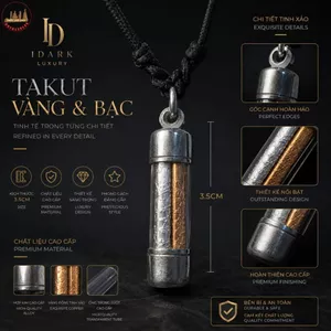 Mặt Dây Chuyền Takut 3.5cm – Phong Cách Cổ Điển, Cá Tính Nổi Bật