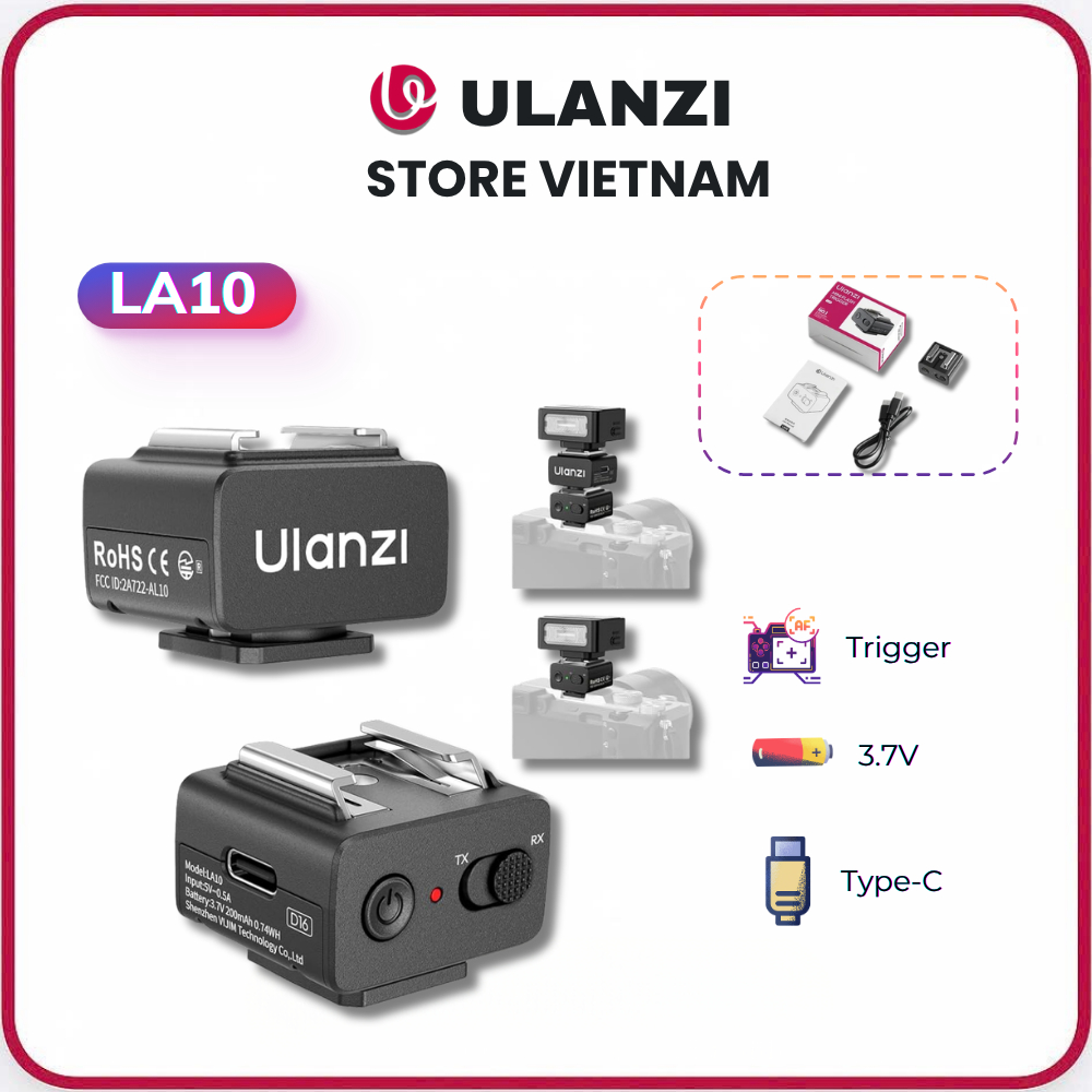 Trigger flash Ulanzi LA10