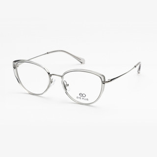 Gọng Kính Mắt Mèo 00378 Eye Plus Nhựa TR Phối Càng Thép Không Gỉ Nhẹ Bền Phong Cách Thời Trang