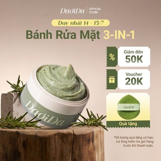 Bánh Rửa Mặt Thảo Mộc Tươi DaoiDa Pack Cleanser 120g - Làm sạch sâu và cải thiện mụn đầu đen