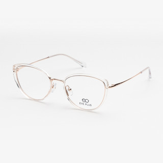 Gọng Kính Mắt Mèo 00378 Eye Plus Nhựa TR Phối Càng Thép Không Gỉ Nhẹ Bền Phong Cách Thời Trang