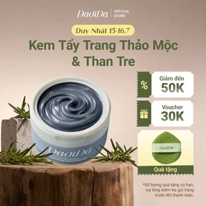 Kem Tẩy Trang Thảo Mộc Và Đất Sét DaoiDa - Sạch Sâu, Cải Thiện Mụn Đầu Đen & Lỗ Chân Lông 110g