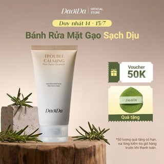 [MỚI] Bánh Rửa Mặt Gạo DaoiDa Làm Sạch & Dịu Da Trouble Calming Rice Pack Cleanser 120ML