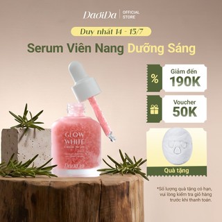 Serum Viên Nang Dưỡng Trắng Căng Bóng Daoida Glow White Capsule Serum (30ml)