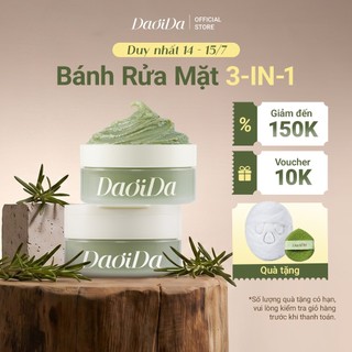 Combo 2 Bánh Rửa Mặt Thảo Mộc Tươi DaoiDa Pack Cleanser 120g - Làm sạch sâu và cải thiện mụn đầu đen