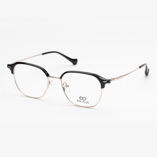 Gọng Kính Cận Clubmaster EyePlus 00521 Nhựa TR Càng Thép Không Gỉ Nhẹ Bền Kính Mắt Nam Nữ Thời Trang