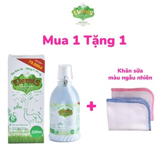 [Tặng Khăn Sữa] Nước Tắm Thảo Dược Cho Bé Elemis Chai 200ml / 500ml