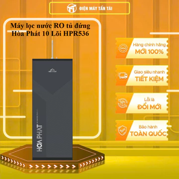 (TOÀN QUỐC) - HPR536 - Máy lọc nước RO tủ đứng Hòa Phát 10 Lõi HPR536