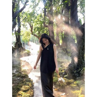 𝗔𝗹𝗲 𝗕𝗮𝘀𝗶𝗰 𝗟𝗶𝗻𝗲𝗻 - |LY LINEN| - Áo linen lệch vai basic