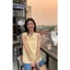 𝗔𝗹𝗲 - Áo Linen lệch vai
