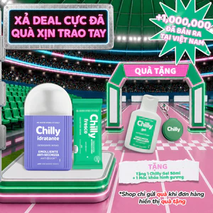 Combo Dung dịch vệ sinh Chilly Idratante 200ml+Khăn khăn Fresco tiện lợi mỗi ngày