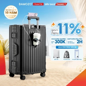 Vali Bamozo Khung Nhôm 9066 Size 20/24 Cao Cấp_9066