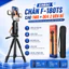 Gimbal Q02, Q04 Cảm Biến Theo Người 360 Độ, Tripod Đa Năng 1M8, Điều Khiển Chụp Ảnh Từ Xa