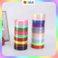 Combo 5 Cuộn Ruy băng lụa vải satin 2cm cuộn dài 22m đủ màu sắc DUHA 059
