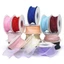 COMBO 5 Cuộn Ruy băng voan 4cm viền sóng cuộn 9 mét ruy băng đuôi cá gói quà buộc nơ hàng đẹp chất lượng DUHA 063