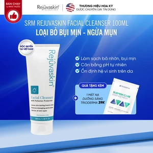 Sữa rửa mặt loại bỏ bụi mịn, sạch sâu, ngừa mụn, sáng da Rejuvaskin Anti-Pollution