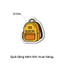Sticker Dán Hình Túi Balo Áo Thun Trang Trí Nam Nữ Thương Hiệu | UNDERTHINKER