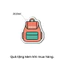 Sticker Dán Hình Túi Balo Áo Thun Trang Trí Nam Nữ Thương Hiệu | UNDERTHINKER