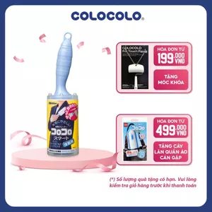 Cây Lăn Bụi Quần Áo Thông Minh COLOCOLO Nhật Bản, cây lăn bụi vải, lông cho áo vest, vải nhung, đồng phục