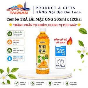 Combo12 chai Nước Trà mật ong hoa lài Trà mật ong hoa nhài Trà hoa nhài Kuang Chuan Đài Loan