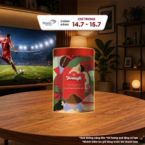 Cà phê rang nguyên hạt Vinacafé 1 lon x 250 g