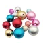 Bộ 3 Bi xốp trang trí bánh kem, Bộ 3 viên bi nhựa kích thước 3x4x5cm trang trí bánh sinh nhật DUHA 068